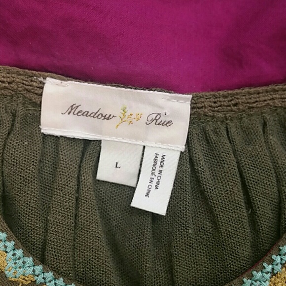 Anthropologie Meadow Rue sleeveless top - Picture 5 of 7